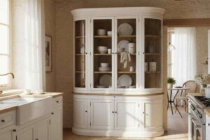 credenza in una cucina stile francese