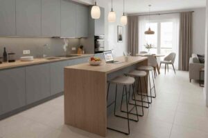 La cucina con penisola anche in spazi normali: quando funziona davvero