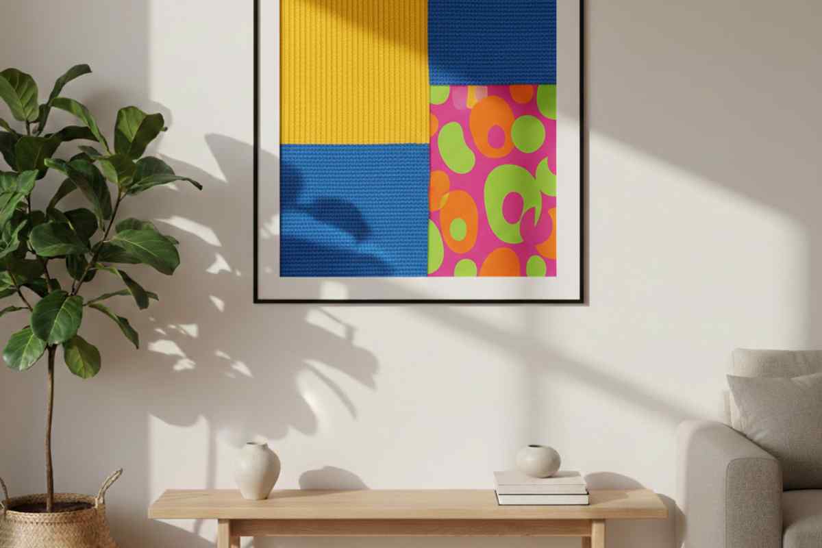 quadro con diverse texture