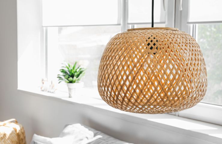 lampada elegante in casa