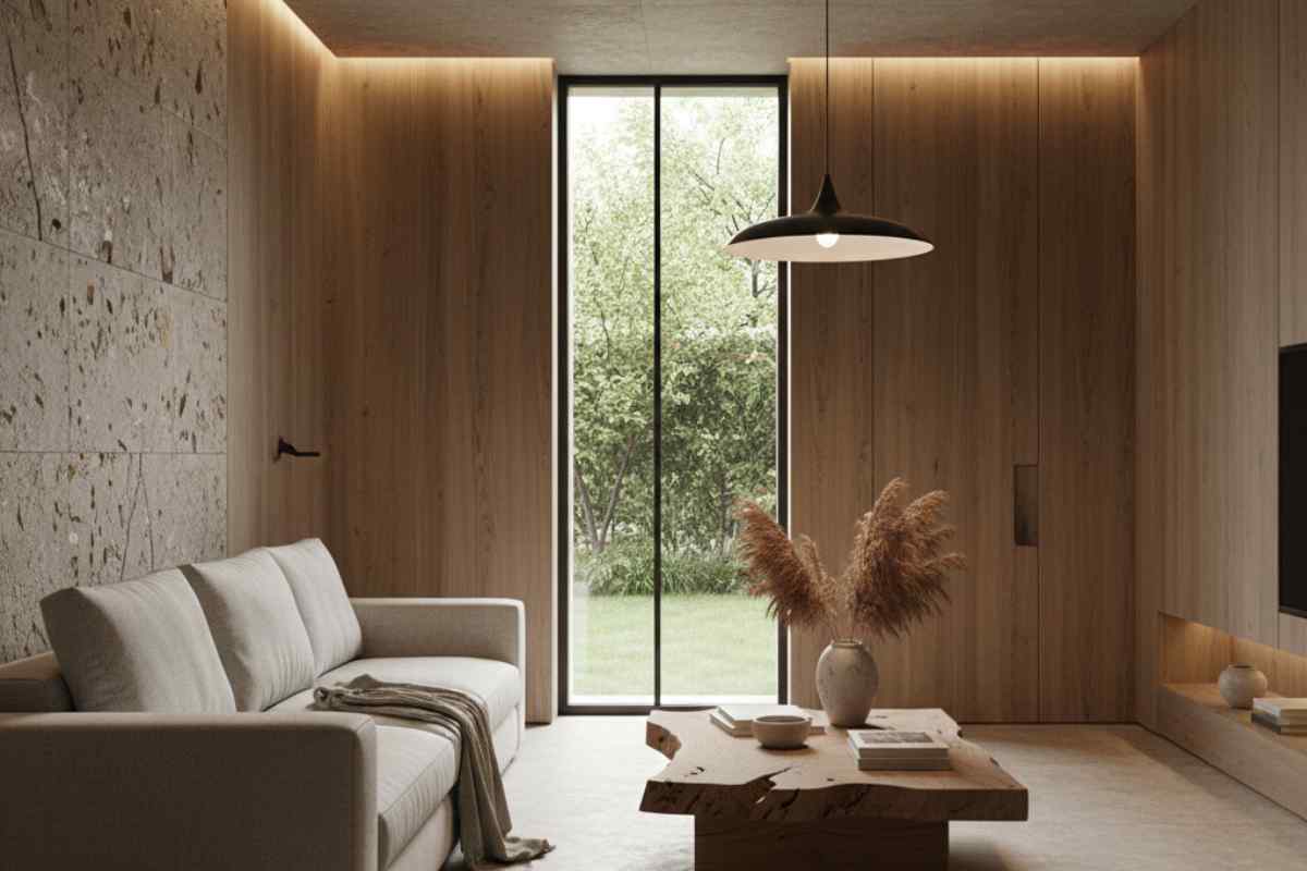 Abitare la natura: come legno e pietra trasformano la casa in un santuario di benessere