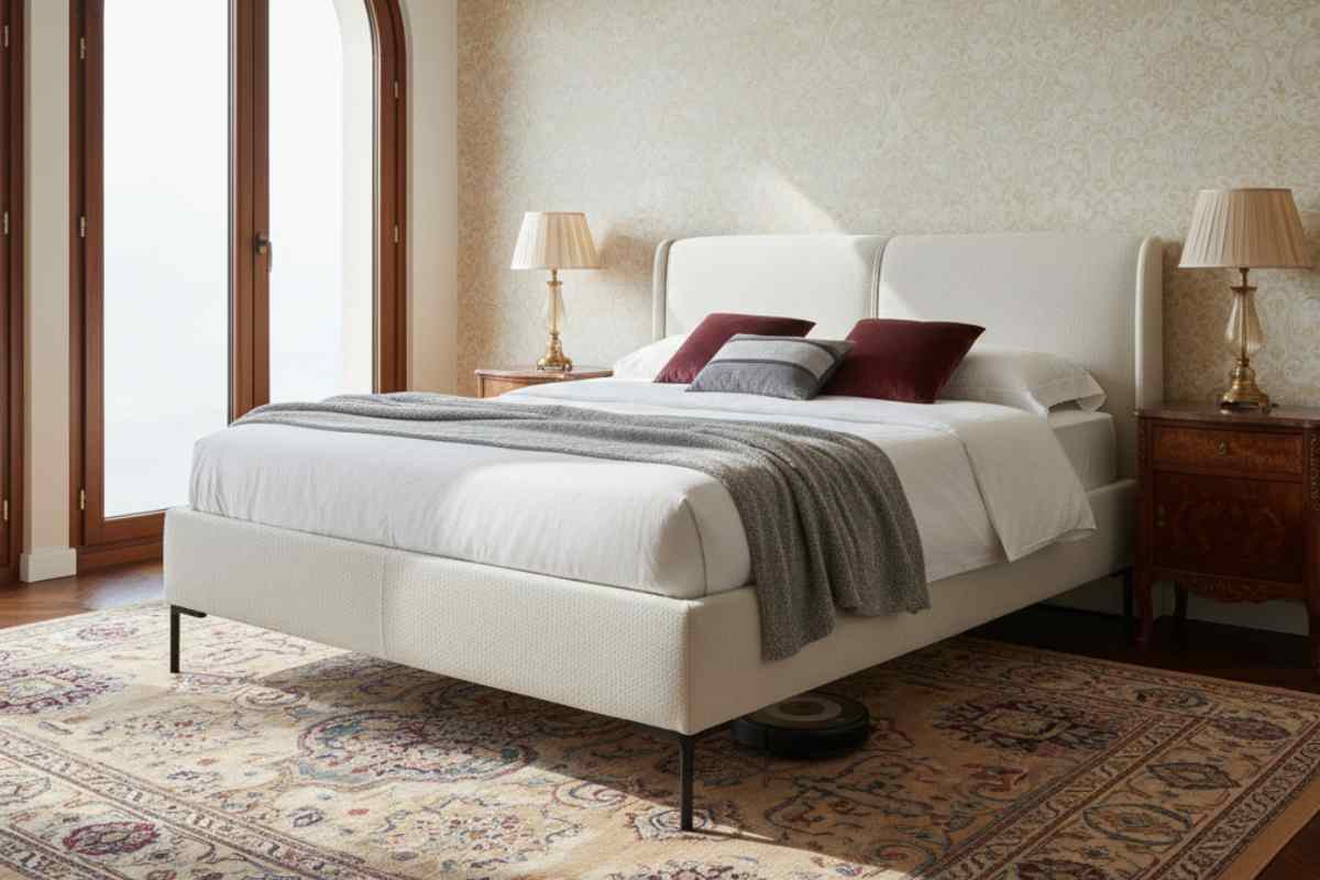 letto alto contenitore