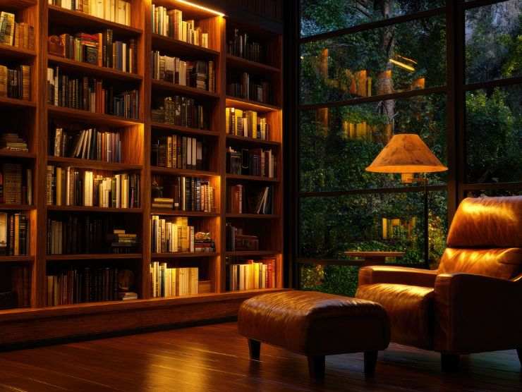 biblioteca in casa
