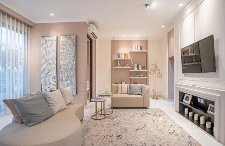 soggiorno con divano