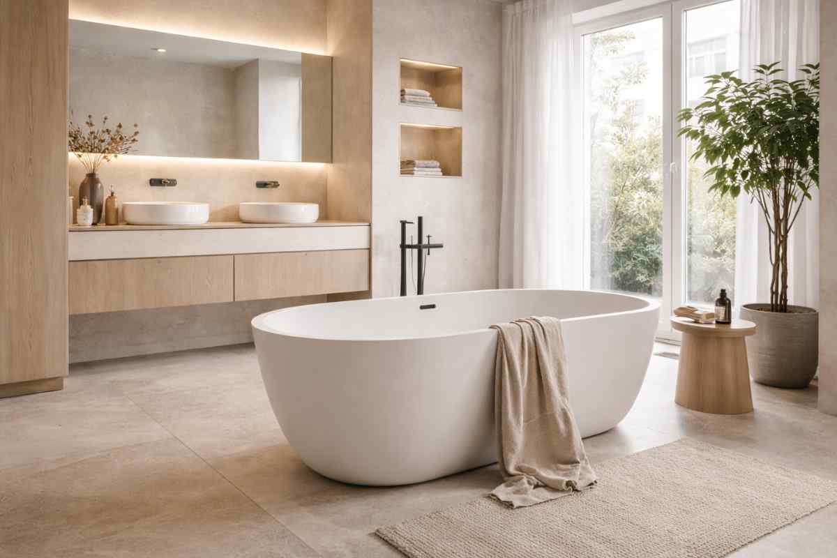 Perché le vasche freestanding di Rexa Design sono diventate un simbolo del bagno contemporaneo