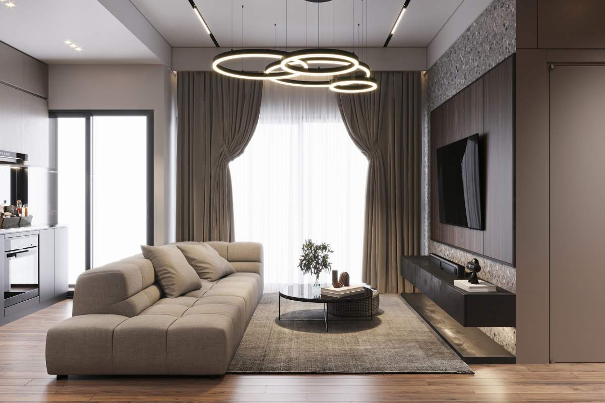 Un salone bena arredato