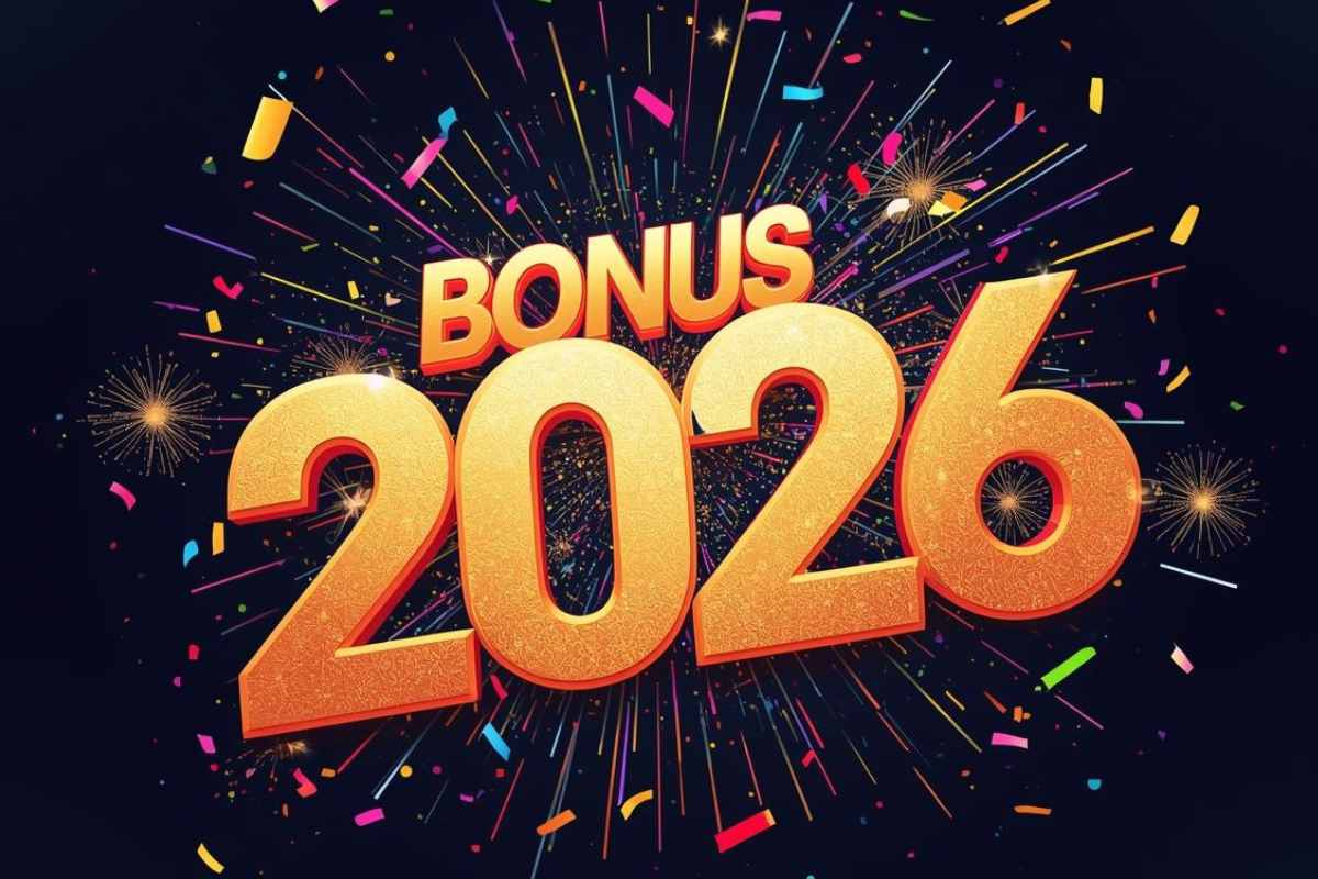 Una scritta in grande "Bonus 2026"