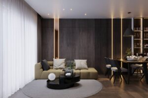 Un salone ben arredato