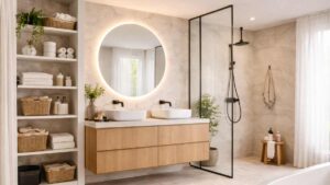bagno minimal scandinavo stile ikea