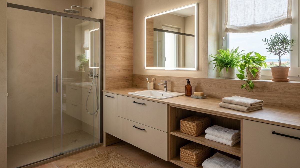  bagno in Laminato: il campione di versatilità e costo contenuto