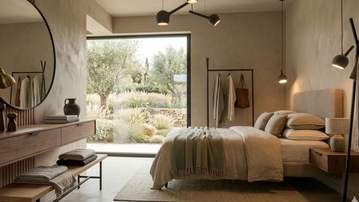 camera matrimoniale minimalismo nuovi colori 2026