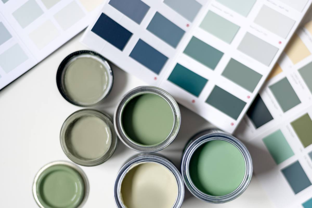 verde bosco e palette colori 