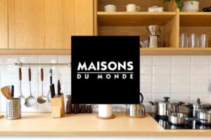cucina con logo maisons du monde