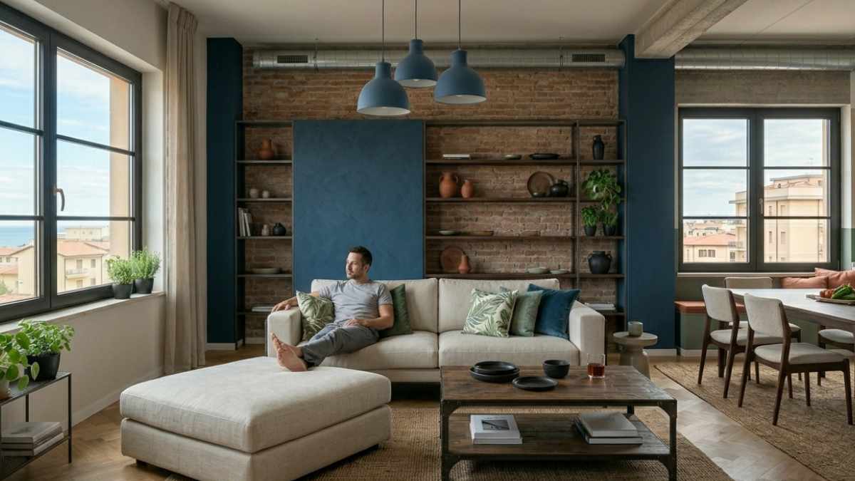 Divano angolare o lineare con pouf: quale configurazione salva davvero il tuo soggiorno?