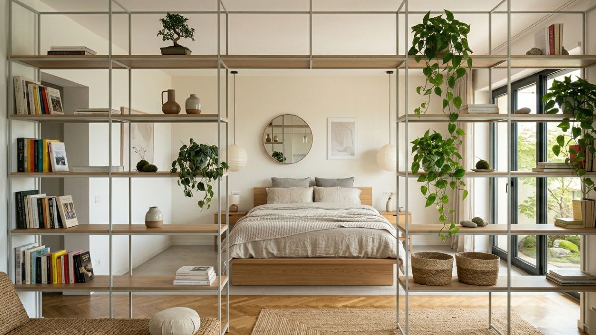 divisorio in camera da letto