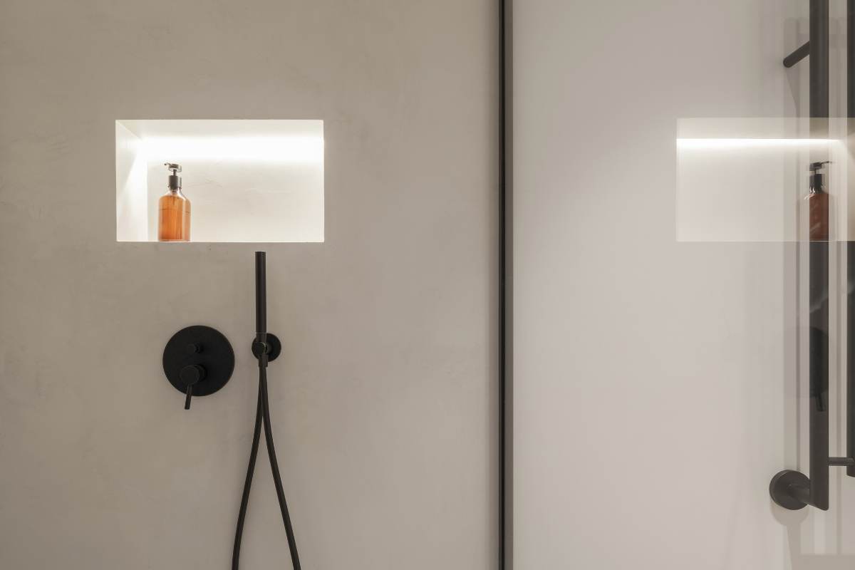 doccia in microcementov 