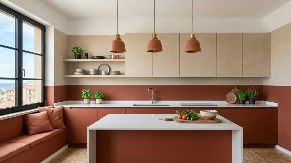 doppio colore cucina