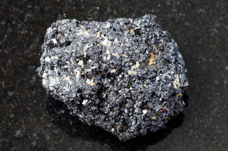 La foto di un materiale grezzo