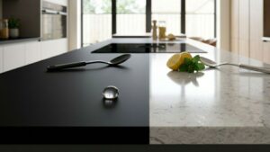 Top cucina in Fenix NTM vs. Quarzo: guida definitiva alla scelta del materiale più resistente