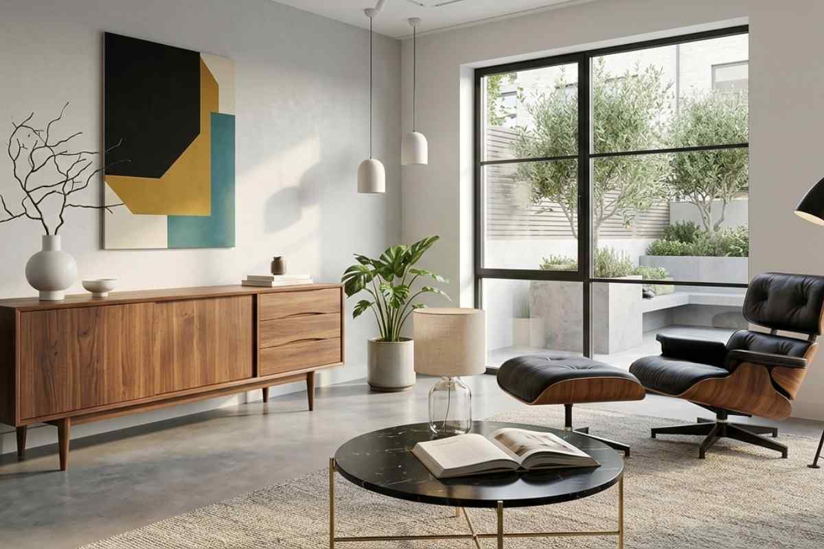 Modernariato e contemporaneo: i 2 segreti per arredare in stile mid-century senza invecchiare la casa