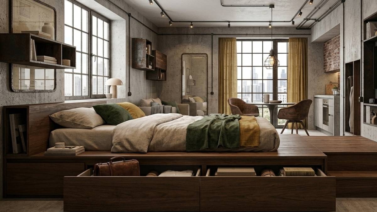 esempio di monocolale con letto a pedana