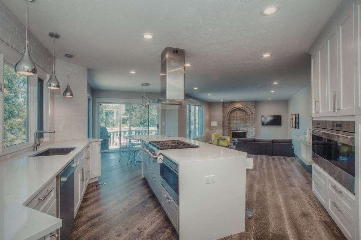 cucina con open space