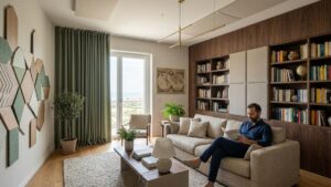 Isolamento acustico del soggiorno: materiali e arredi per eliminare il rumore dei vicini.