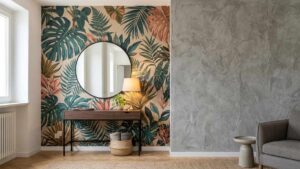 Carta da parati o pittura decorativa: quale soluzione valorizza meglio la tua parete d'accento?