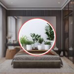 camera da letto e diverse tipologie di piante