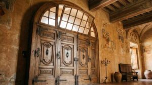 Porte alte fino al soffitto: non è solo design, è un trucco antico per far respirare la casa