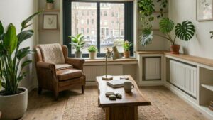 Radiatori che diventano mensole d’ingresso: il doppio uso che libera spazio