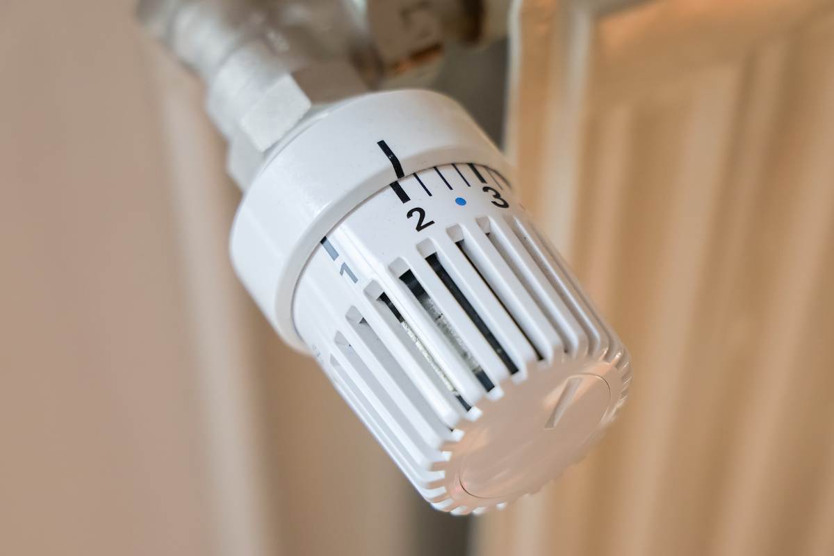 maniglia termosifone con gradi 