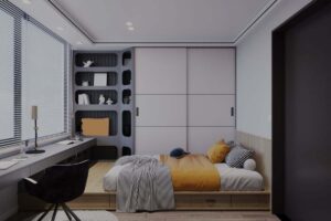 piccola camera da letto