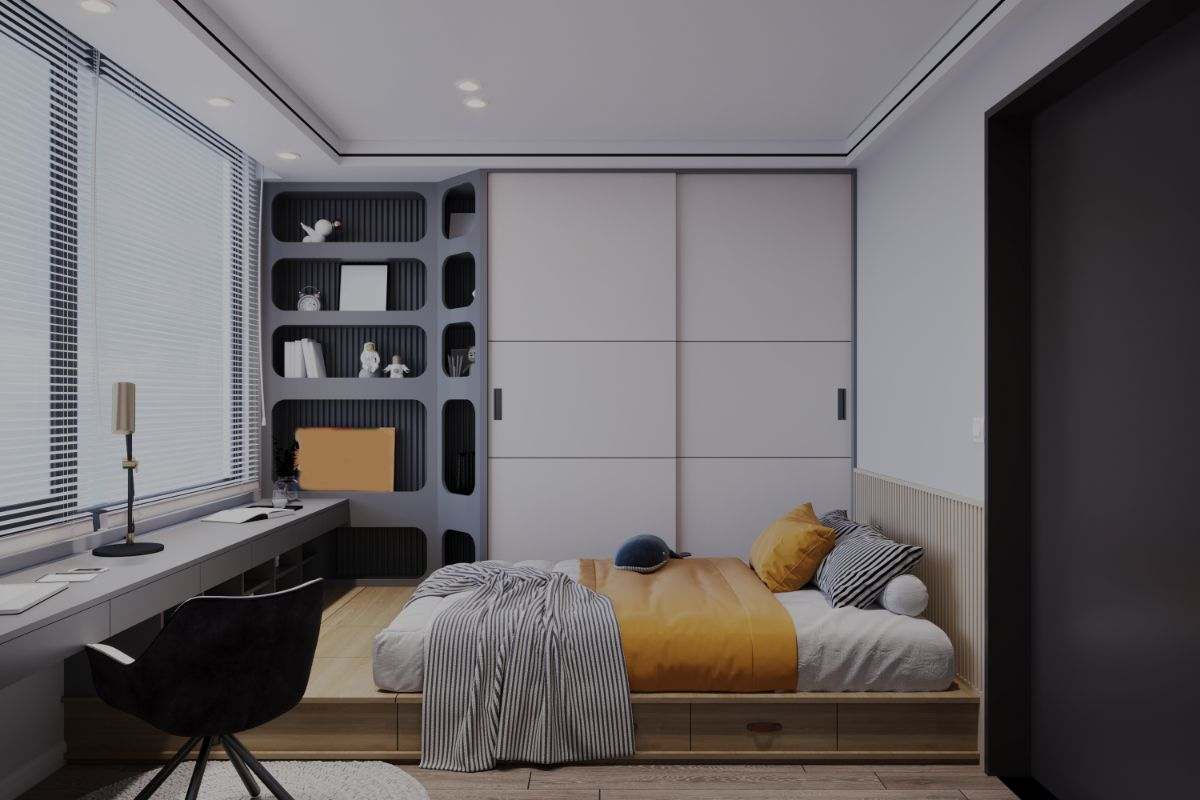 piccola camera da letto