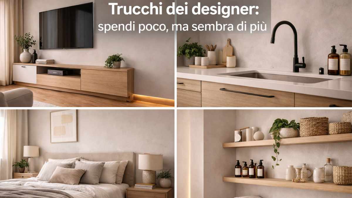 4 trucchi che i designer usano per aumentare il valore di una casa con poco