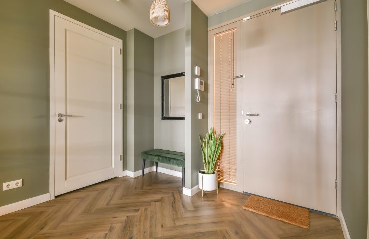 ingresso di casa piuttosto piccolo