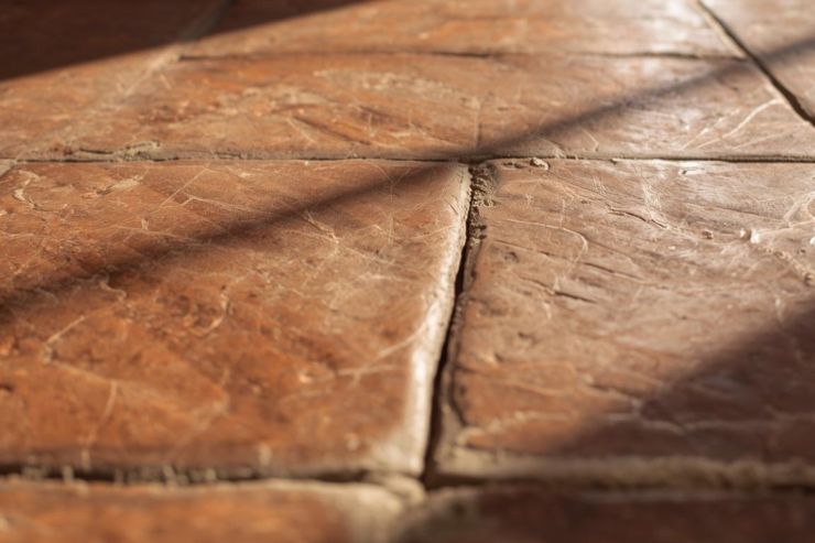 Un pavimento in cotto