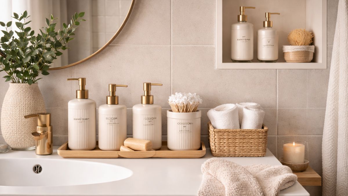 In bagno: il passaggio immediato da “funzionale” a “curato”