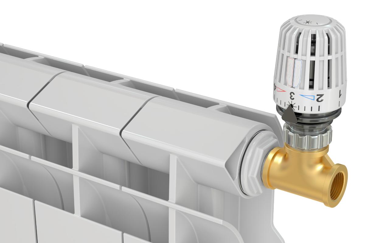 valvola termostatica sul termosifone 