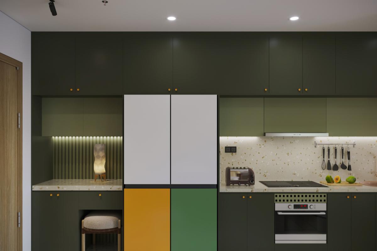 cucina color titanio 