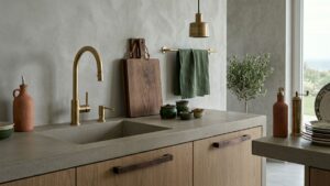 Il colore che rende subito più ricca la cucina: lo trovi nei dettagli, non nei mobili