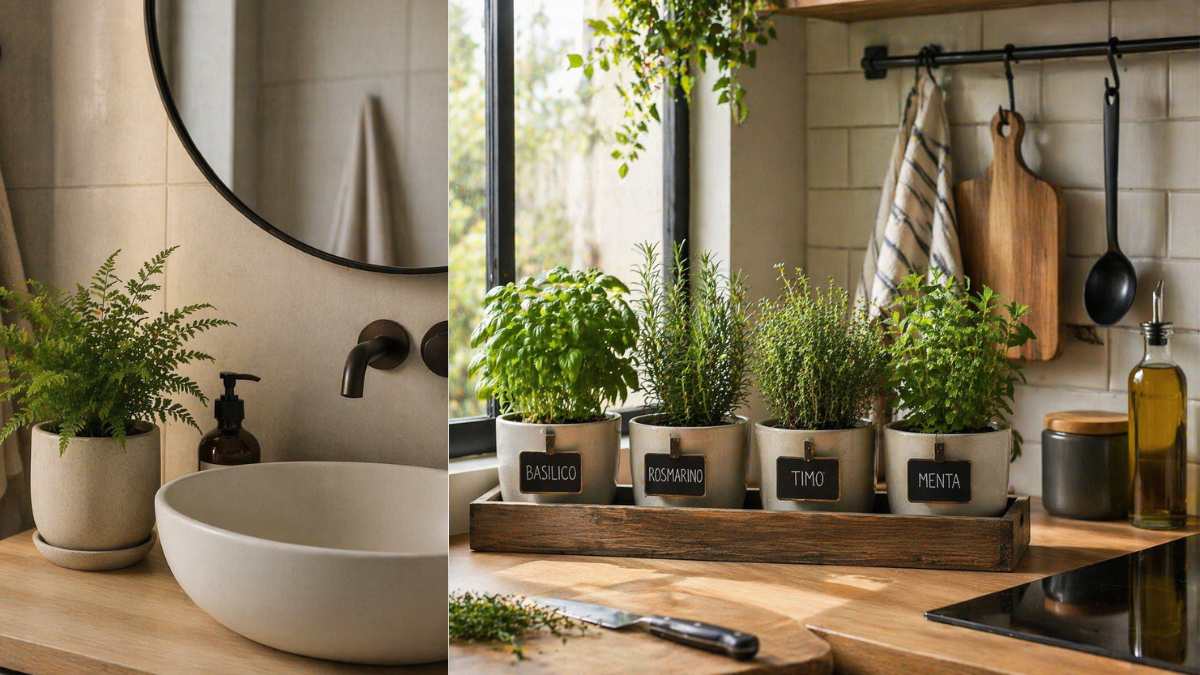 Cucina: piante utili e leggere