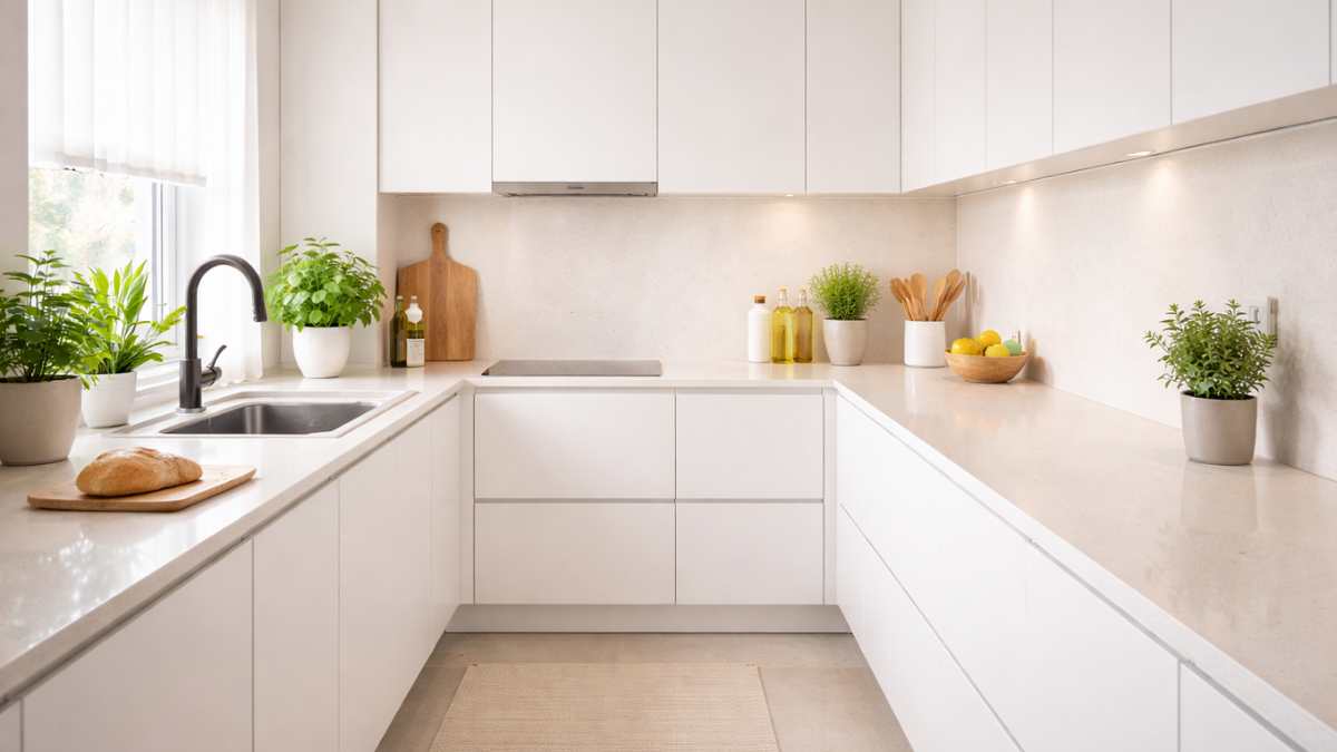 small white kitchen