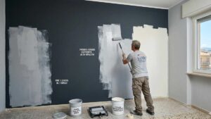 Come coprire un colore scuro alle pareti con un colore chiaro senza fare 10 mani