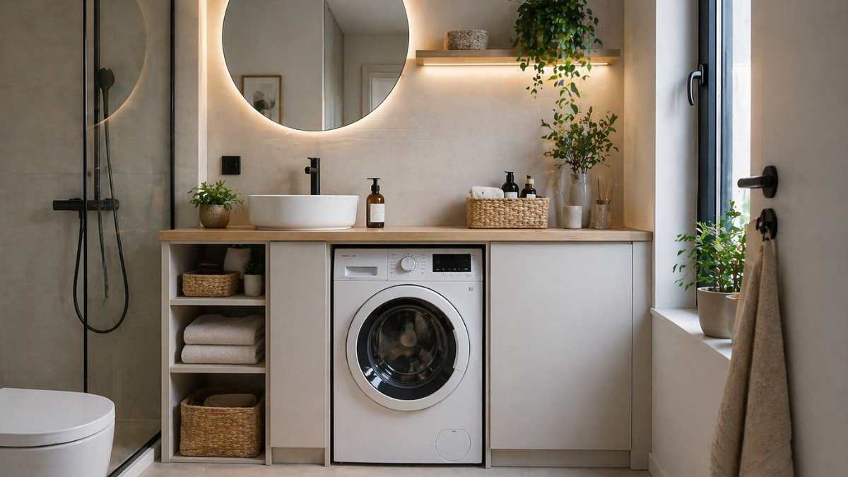 In bagno, ma senza renderla protagonista