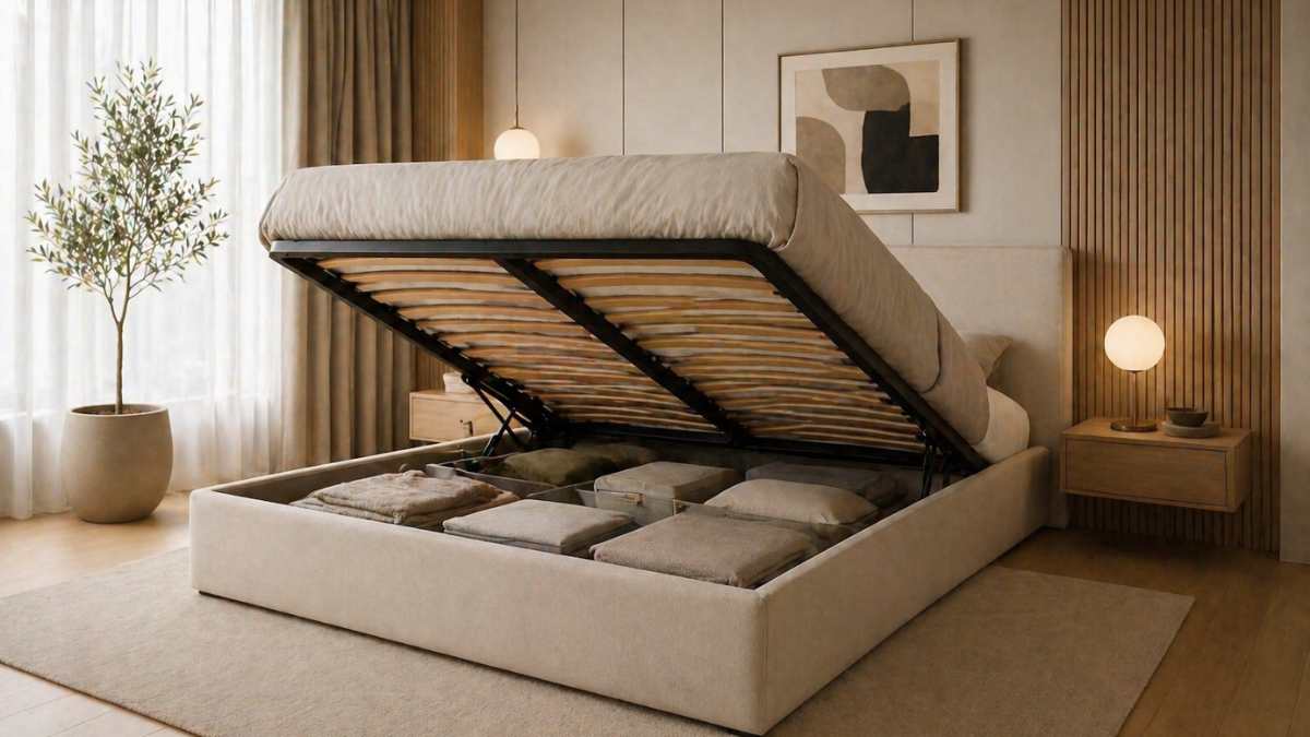 Letto con contenitore vs piedini alti: quello che nessuno ti dice sulla resa in camera