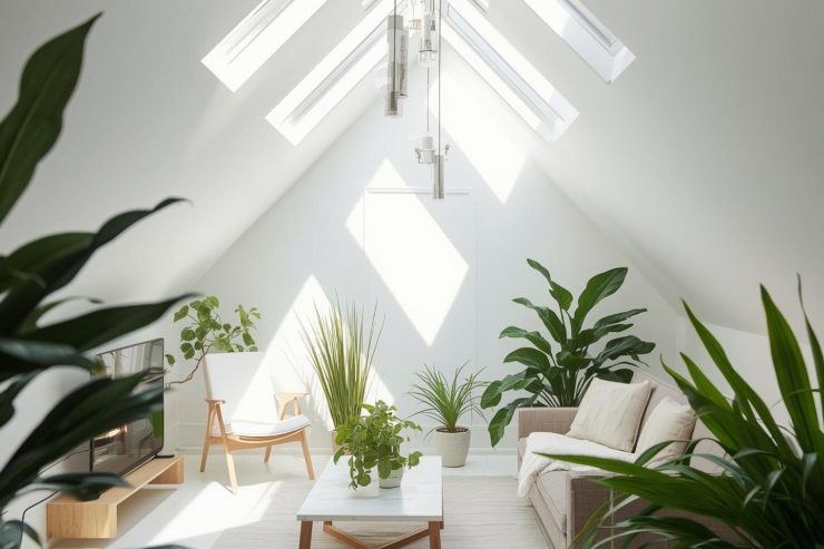 Una mansarda perfettamente abitabile