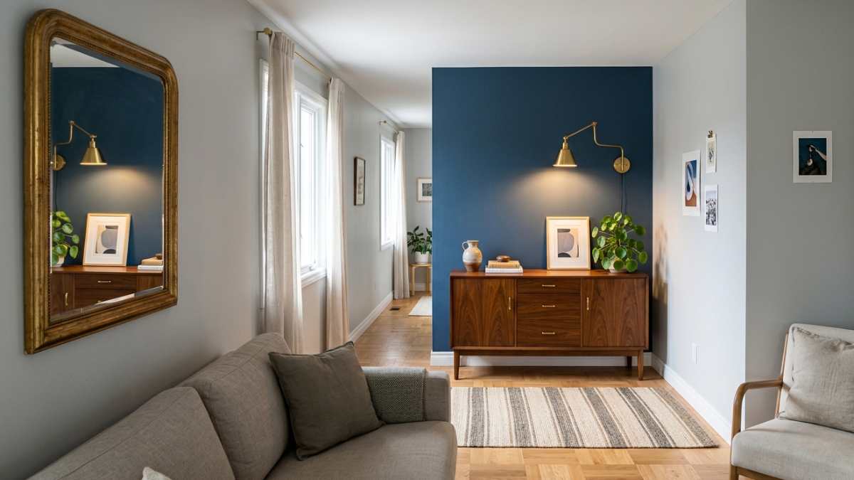 Come dare profondità a una stanza lunga o evidenziare un mobile particolare