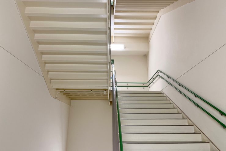 Delle scale condominiali