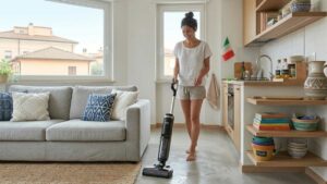 Né Dyson, né Folletto: l’aspirapolvere senza fili leggero e potentissimo che sostituisce scopa e paletta